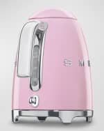 Image 3 of 5: Smeg Retro Electric Kettle, Polished White