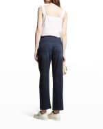 Image 3 of 5: Eileen Fisher Stretch Organic Cotton High-Waist Ankle Jeans