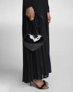 Image 2 of 6: ALAIA Le Coeur Crossbody Bag in Patent Leather