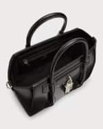 Image 5 of 6: Givenchy Antigona Lock Small Top Handle Bag in Box Leather