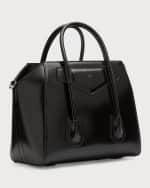 Image 4 of 6: Givenchy Antigona Lock Small Top Handle Bag in Box Leather