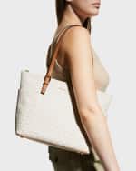 Image 5 of 5: MICHAEL Michael Kors East-West Monogram Zip Tote Bag