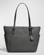 Image 1 of 5: MICHAEL Michael Kors East-West Zip Tote Bag