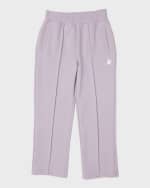 Image 1 of 4: Golden Goose Girl's Paneled Star Joggers, Size 4-10