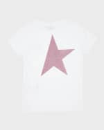 Image 2 of 7: Golden Goose Girl's Embellished Logo-Print T-Shirt, Size 4-10