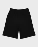 Image 2 of 3: Golden Goose Boy's Star-Printed Wide Leg Shorts, Size 4-10