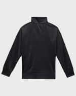 Image 2 of 3: Golden Goose Boy's Zipped Star-Printed Track Jacket, Size 4-10