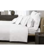 Image 2 of 2: Signoria Firenze Nuvola Percale 600 Thread Count California King Sheet Set