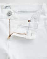 Image 3 of 3: Ralph Lauren Childrenswear Boy's Stretch Cotton Rolled Shorts, Size 8-10