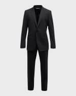 Men's Martini Two-Piece Solid Suit