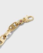 Image 5 of 5: Roberto Coin White Gold Anchor-Link Necklace, 28"L