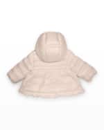 Image 2 of 3: Moncler Girl's Oldie Solid Jacket, Size 12M-2