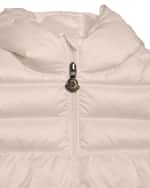 Image 3 of 3: Moncler Girl's Oldie Solid Jacket, Size 12M-2