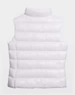 Image 2 of 3: Moncler Girl's Ghany Quilted Vest, Size 8-14