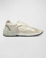 Image 1 of 5: Golden Goose Men's Dad-Star Suede & Leather Sneakers