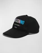 Image 1 of 2: Moschino Men's Multicolor Logo Baseball Hat