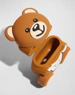 Image 3 of 3: Moschino Men's Teddy Bear AirPods Pro® Case
