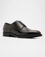 Image 5 of 6: Giorgio Armani Men's Formal Leather Derby Shoes