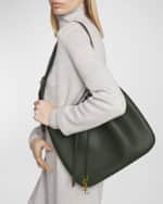 Image 3 of 6: Saint Laurent Paris VII Medium YSL Hobo Bag in Smooth Leather