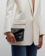 Image 2 of 6: Saint Laurent Lou Puffer YSL Pouch in Quilted Leather