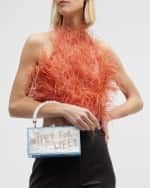 Image 3 of 6: Sophia Webster Cleo Wifey for Lifey Clutch Bag