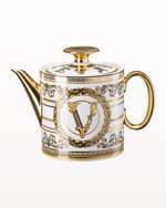 Image 1 of 2: Versace Virtus Gala White Tea Pot