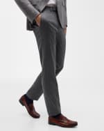 Image 2 of 4: Magnanni Men's Daren Leather Moccasin Loafers