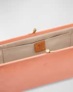 Image 5 of 5: Il Bisonte Manuela Vegetable-Tanned Leather Clutch Bag
