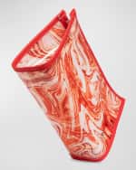 Image 3 of 5: Stephanie Johnson Miami Tangerine Tango Medium Makeup Bag