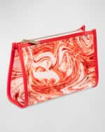 Image 1 of 5: Stephanie Johnson Miami Tangerine Tango Medium Makeup Bag