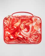 Image 2 of 5: Stephanie Johnson Miami Tangerine Tango Claire Jumbo Makeup Case