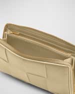 Image 3 of 3: Bottega Veneta Cassette Zip-Around Wallet