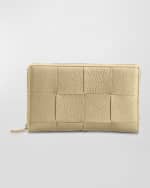 Image 1 of 3: Bottega Veneta Cassette Zip-Around Wallet
