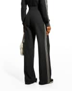 Image 4 of 6: Loro Piana Suitcase Stripe Wide Leg Pants