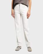 Image 2 of 6: Eileen Fisher High-Rise Stretch Denim Jeans