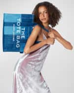Image 2 of 4: Marc Jacobs The Denim Large Tote Bag