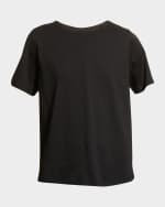 Image 1 of 6: Eileen Fisher Crewneck Jersey Knit Tee