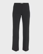 Image 1 of 5: THE ROW Beca Scuba Flared Pants