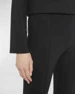 Image 5 of 5: THE ROW Beca Scuba Flared Pants