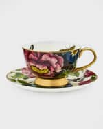 Image 3 of 4: Spode Creatures of Curiosity Teacup and Saucer