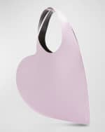 Image 2 of 2: Coperni Heart Calf Leather Tote Bag