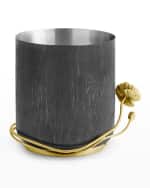 Image 2 of 3: Michael Aram Anemone Wastebasket