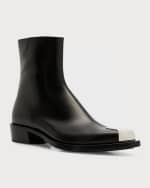 Image 5 of 6: Alexander McQueen Men's Punk Boots