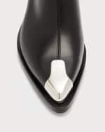 Image 4 of 6: Alexander McQueen Men's Punk Boots