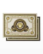 Image 1 of 4: Versace Medusa Gala Placemats, Set of 2