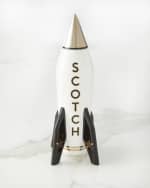 Image 1 of 2: Jonathan Adler Rocket Scotch Decanter, 23 oz.