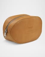 Image 2 of 6: Shinola Men's Football Leather Travel Toiletry Kit