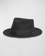 Image 1 of 2: Saint Laurent Felt Fedora Hat