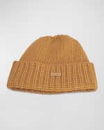 Image 1 of 2: Saint Laurent Cashmere Knit Beanie