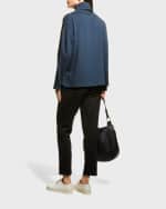Image 3 of 6: Eileen Fisher Cropped Knit Ankle Pants